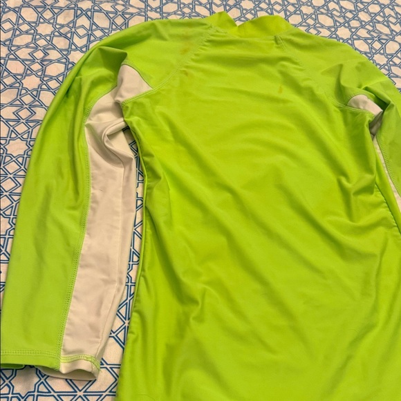 Aloha Surf Neon Green Rash Guard - Picture 9 of 12